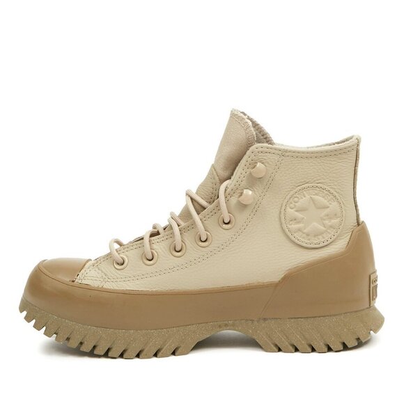 NWT CONVERSE Chuck Taylor Lugged 2.0 Counter Climate High Top Sneaker Tan 11 - Picture 1 of 7